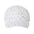 Custom Imperial X210R Alter Ego Cap – Patterned Recycled Performance Hat - White Tropical - The Luua Company