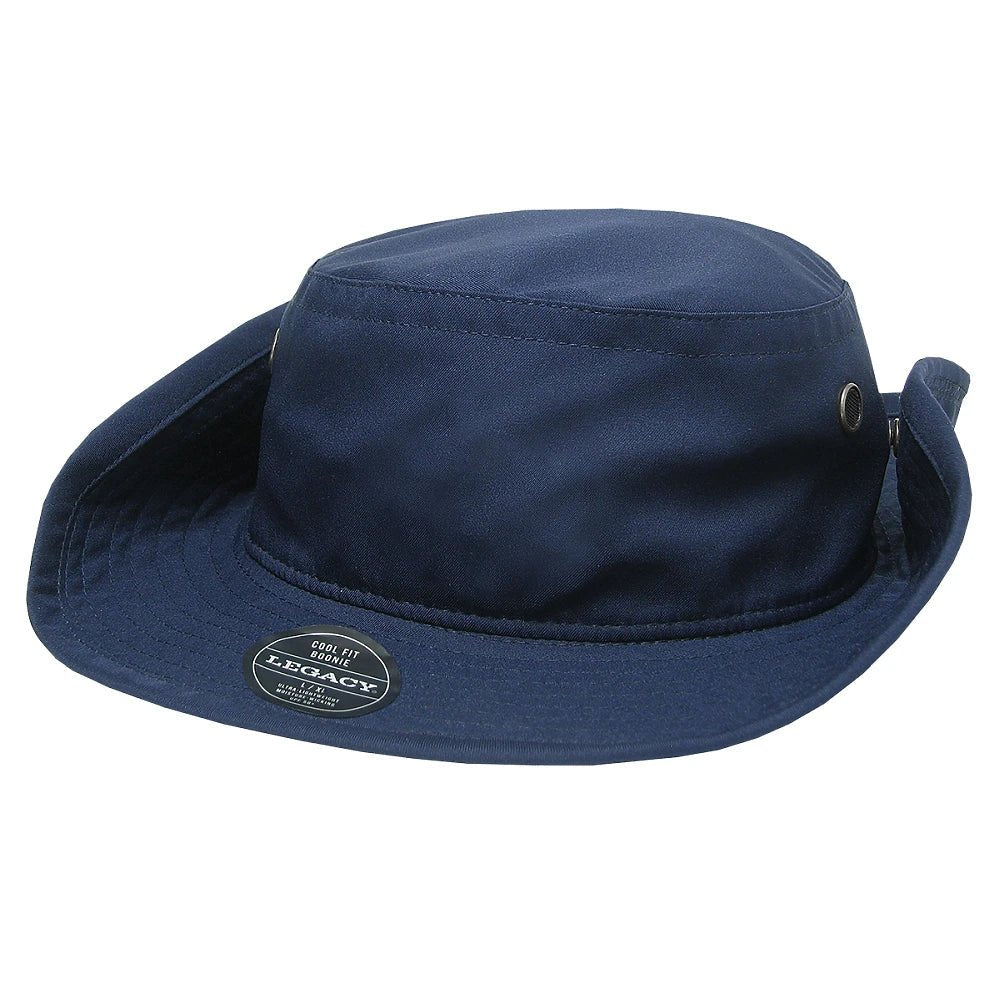 Custom Legacy CFB "Cool Fit" Booney | Lightweight Performance Sun Hat - Navy - The Luua Company