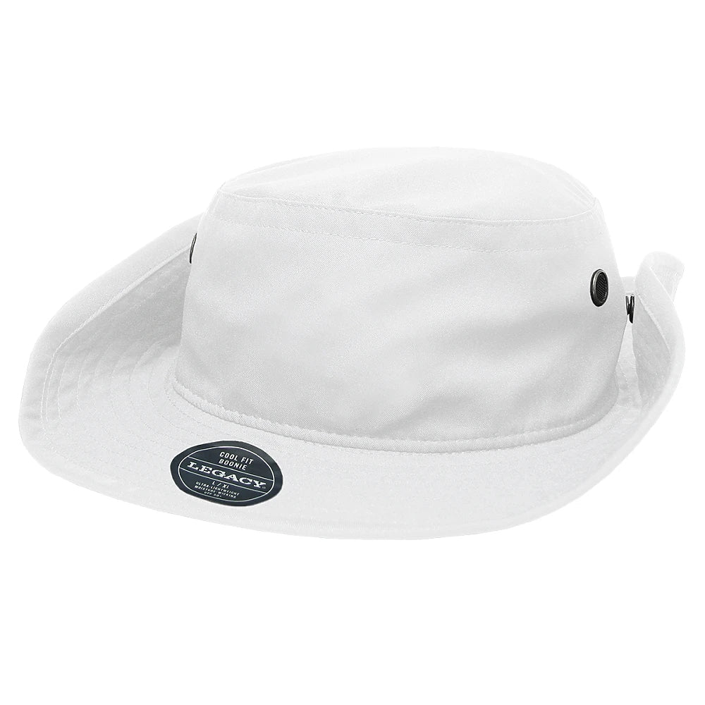 Custom Legacy CFB "Cool Fit" Booney | Lightweight Performance Sun Hat - White - The Luua Company