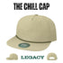 Custom Legacy Chill Cap | Unstructured 5 - Panel Rope Hat - Black - The Luua Company