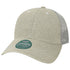 Custom Legacy DTA "Dashboard" Trucker Cap | Unstructured Low - Profile Vintage Hat - Grey - The Luua Company