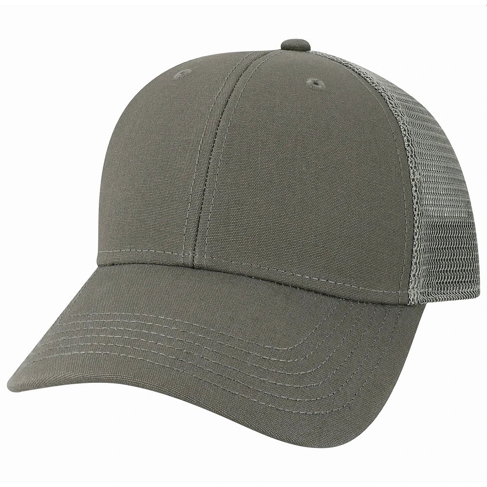 Custom Legacy LPS Lo - Pro Snapback Trucker Cap | Structured 6 - Panel - Dark Grey/ Dark Grey - The Luua Company