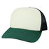 Custom Legacy LTA Laguna Cap | Performance Trucker Hat - Cream/ Green/ Black - The Luua Company