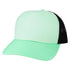 Custom Legacy LTA Laguna Cap | Performance Trucker Hat - Light Mint/ Dark Mint/ Black - The Luua Company