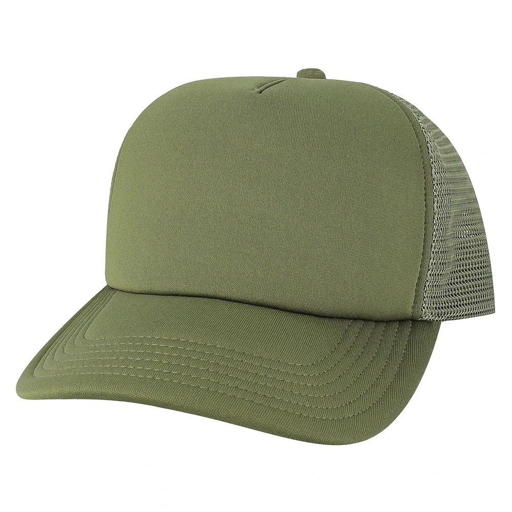 Custom Legacy LTA Laguna Cap | Performance Trucker Hat - Light Olive Green - The Luua Company