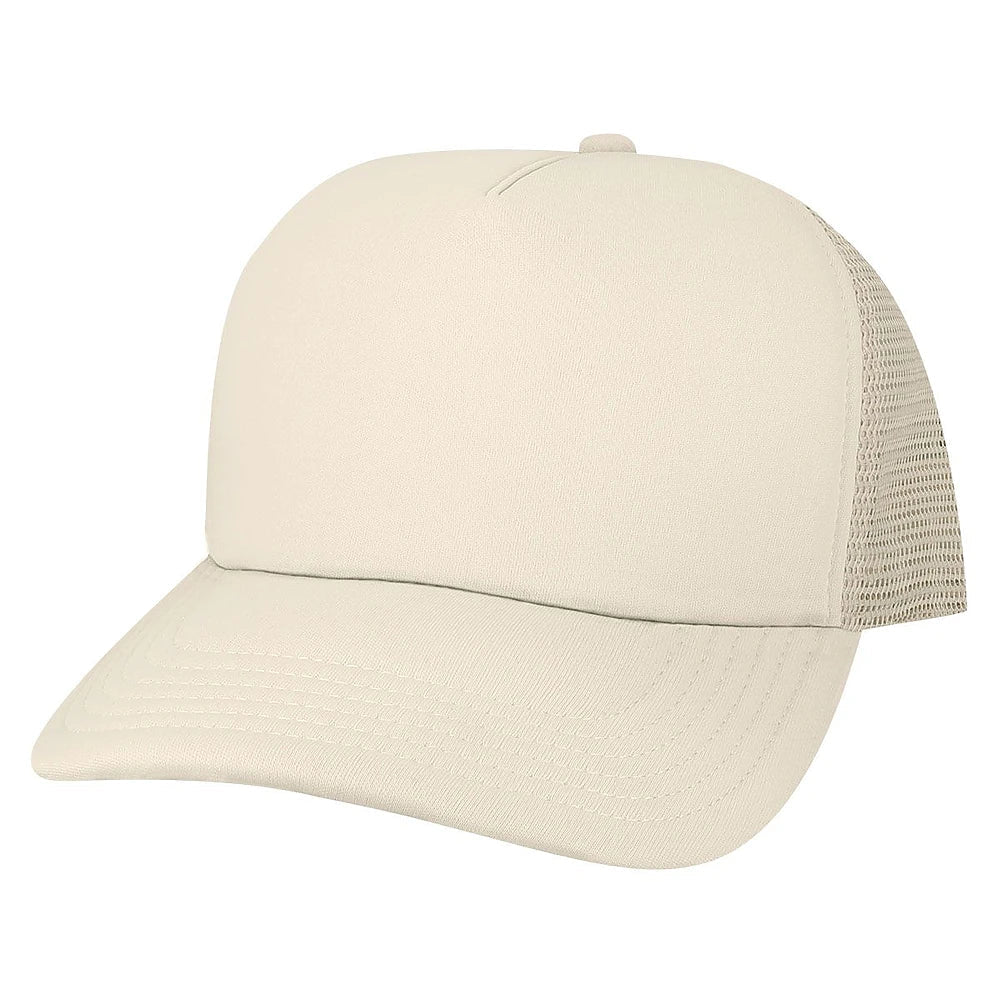 Custom Legacy LTA Laguna Cap | Performance Trucker Hat - Sand - The Luua Company