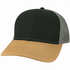 Custom Legacy MPS Mid-Pro Snapback Trucker | Structured 6-Panel Mesh Back Hat - Black/ Caramel/ Dark Grey