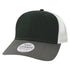 Custom Legacy MPS Mid-Pro Snapback Trucker | Structured 6-Panel Mesh Back Hat - Black/ Dark Grey/ Silver