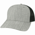 Custom Legacy MPS Mid-Pro Snapback Trucker | Structured 6-Panel Mesh Back Hat - Melange Grey/ Black