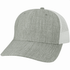 Custom Legacy MPS Mid-Pro Snapback Trucker | Structured 6-Panel Mesh Back Hat - Melange Grey/ White