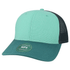 Custom Legacy MPS Mid-Pro Snapback Trucker | Structured 6-Panel Mesh Back Hat - Mint/ Marine/ Navy