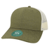 Custom Legacy MPS Mid-Pro Snapback Trucker | Structured 6-Panel Mesh Back Hat - Olive Z - Quilted
