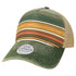 Custom Legacy OFAFP Old Favorite 5 - Panel Trucker | Structured Hat - Green Stripe - The Luua Company