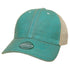 Custom Legacy Old Favorite Trucker OFA | Vintage Trucker Hat - Aqua/ Khaki - The Luua Company