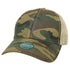 Custom Legacy Old Favorite Trucker OFA | Vintage Trucker Hat - Army Camo/ Khaki - The Luua Company