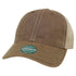 Custom Legacy Old Favorite Trucker OFA | Vintage Trucker Hat - Brown/ Khaki - The Luua Company