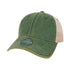 Custom Legacy Old Favorite Trucker OFA | Vintage Trucker Hat - Dark Green/ Khaki - The Luua Company