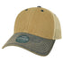 Custom Legacy Old Favorite Trucker OFA | Vintage Trucker Hat - Dark Tan/ Navy - The Luua Company