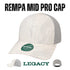 Custom Legacy REMPA Reclaim Cap | Sustainable Mid - Pro Hat - Army Camo Dots - The Luua Company