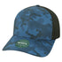 Custom Legacy REMPA Reclaim Cap | Sustainable Mid - Pro Hat - Blue Camo/ Black - The Luua Company