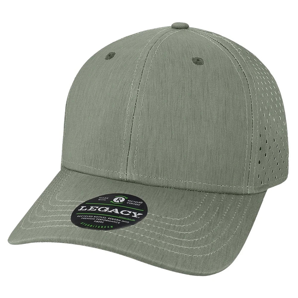 Custom Legacy REMPA Reclaim Cap | Sustainable Mid - Pro Hat - Eco Dark Grey - The Luua Company