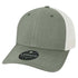Custom Legacy REMPA Reclaim Cap | Sustainable Mid - Pro Hat - Eco Dark Grey/ White - The Luua Company