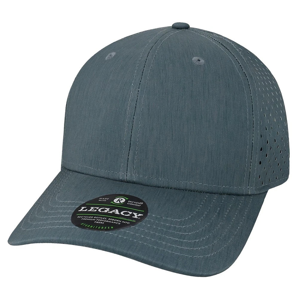 Custom Legacy REMPA Reclaim Cap | Sustainable Mid - Pro Hat - Eco Navy - The Luua Company