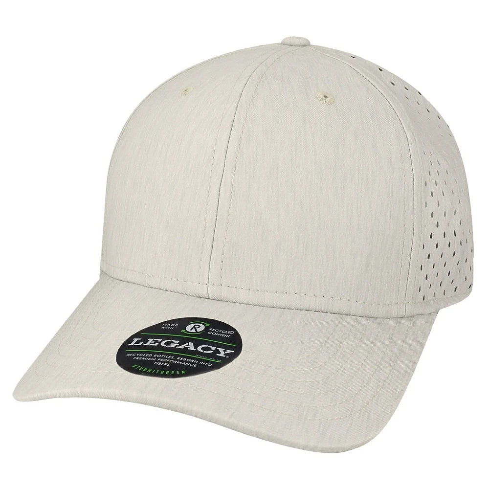 Custom Legacy REMPA Reclaim Cap | Sustainable Mid - Pro Hat - Eco Sand - The Luua Company
