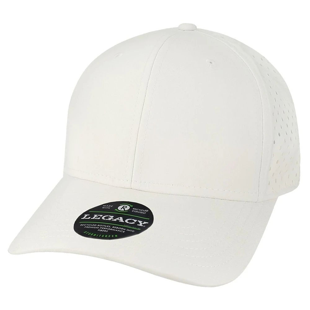 Custom Legacy REMPA Reclaim Cap | Sustainable Mid - Pro Hat - White - The Luua Company