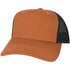 Custom Legacy Roadie 5 - Panel Trucker | Structured Seamless Hat - Copper Slub/ Black - The Luua Company