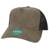 Custom Legacy Roadie 5 - Panel Trucker | Structured Seamless Hat - Dark Grey Corduroy/ Black - The Luua Company