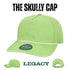 Custom Legacy SKULLY Cap | Vintage 5 - Panel Rope Hat - Aqua - The Luua Company