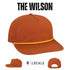 Custom Locale WILSON Five - Panel Rope Cap | Retro Outdoor Hat - Camel Corduroy - The Luua Company