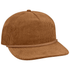 Custom Locale WILSON Five - Panel Rope Cap | Retro Outdoor Hat - Camel Corduroy - The Luua Company