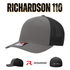 Custom Richardson 110 R - Flex Trucker Hat | Stretch - Fit Mesh Cap - Army Camo/ Black - The Luua Company