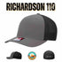Custom Richardson 110 R - Flex Trucker Hat | Stretch - Fit Mesh Cap - Army Camo/ Black - The Luua Company