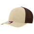 Custom Richardson 110 R - Flex Trucker Hat | Stretch - Fit Mesh Cap - Khaki/ Coffee - The Luua Company