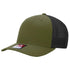 Custom Richardson 110 R - Flex Trucker Hat | Stretch - Fit Mesh Cap - Loden/ Black - The Luua Company