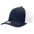 Custom Richardson 110 R - Flex Trucker Hat | Stretch - Fit Mesh Cap - Navy/ White - The Luua Company