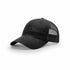 Custom Richardson 111 Garment Washed Leather Patch Hats - Black - The Luua Company