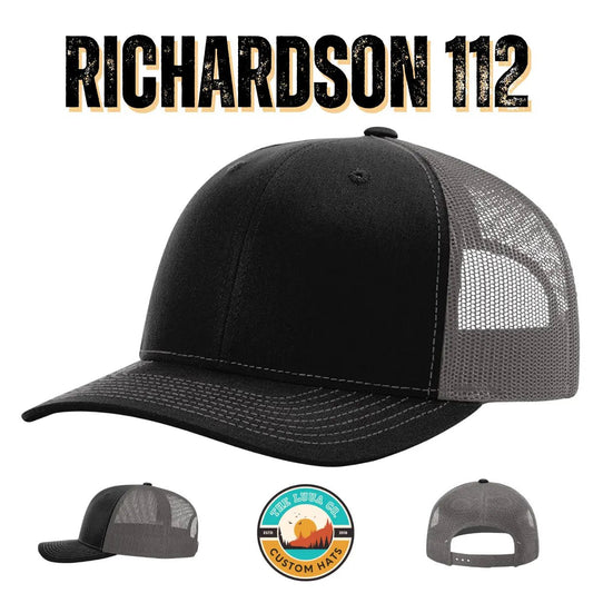 Custom Richardson 112 Trucker Hat | Leather Patch Hats - The Luua Company
