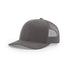 Custom Richardson 112 Trucker Hat | Leather Patch Hats - Charcoal - The Luua Company