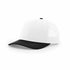 Custom Richardson 112 Trucker Hat | Leather Patch Hats - White/ Black CMB - The Luua Company