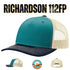 Custom Richardson 112FP Seamless 5-Panel Trucker with Leather Patch - The Luua Company