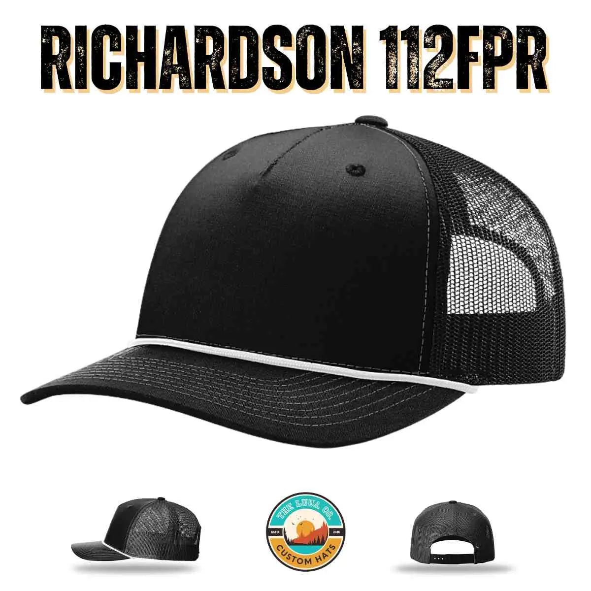 Custom Richardson 112FPR | Five-Panel Trucker with Rope Cap - The Luua Company