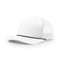 Custom Richardson 112FPR | Five-Panel Trucker with Rope Cap White/ Navy in - The Luua Company