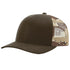 Custom Richardson 112PM Printed Mesh Trucker Hat |Patterned Mesh - Brown/ Desert Camo - The Luua Company