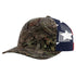 Custom Richardson 112PM Printed Mesh Trucker Hat |Patterned Mesh - Mossy Oak Break-Up Country/ Stars & Stripes - The Luua Co