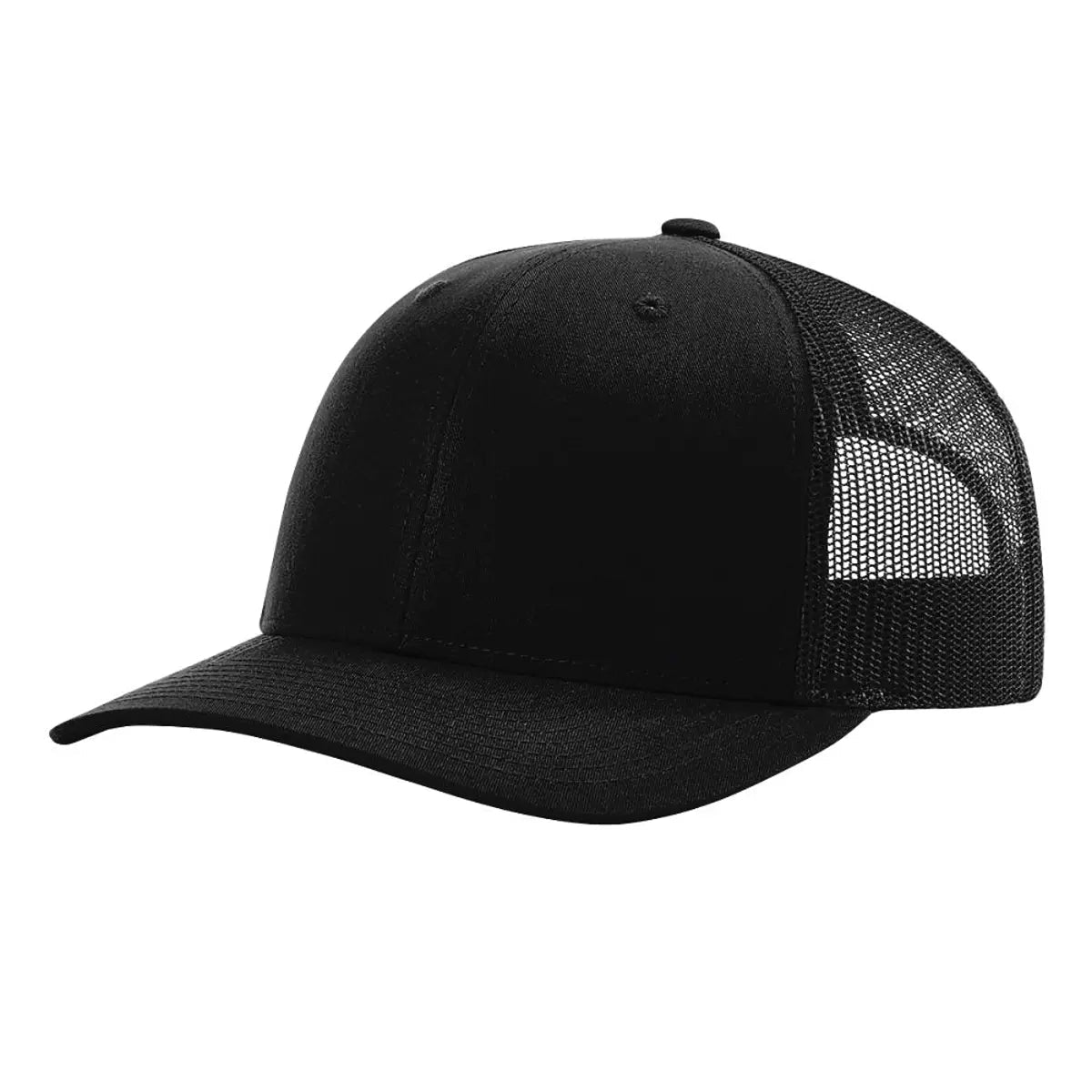 Custom Richardson 112Y | Youth Trucker Hat - Black - The Luua Company