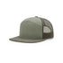 Richardson 168 - Flat Bill Hi - Pro 7 Panel Trucker Hats in Loden/ Green - The Luua Company